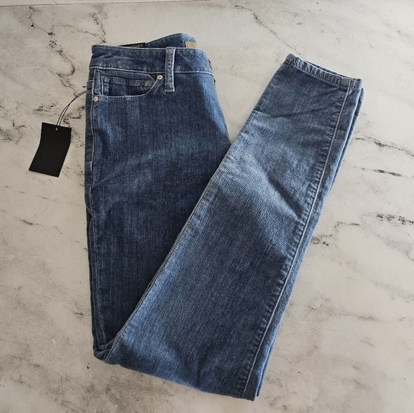 Joe's Jeans High Rise Skinny Ankle Suede Blue Jeans 26 NWT - Picture 3 of 8
